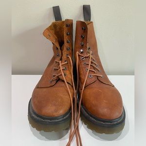 Dr. Martens Hadley 8 Eye Work Boot Tobacco Leather